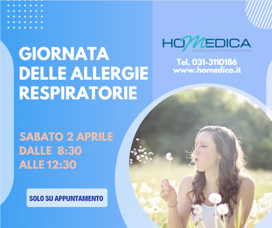 2 APRILE : GIORNATA DELLE ALLERGIE RESPIRATORIE